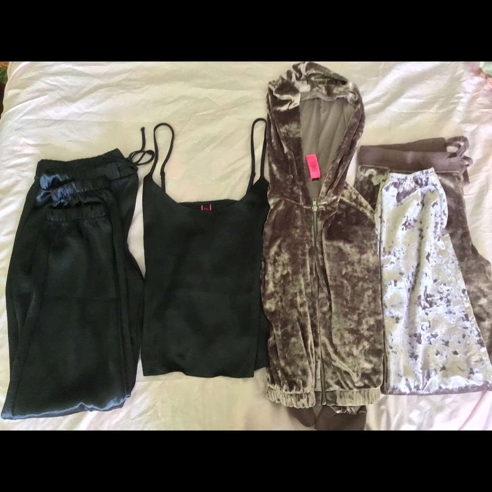 La Senza Black Lounge Set